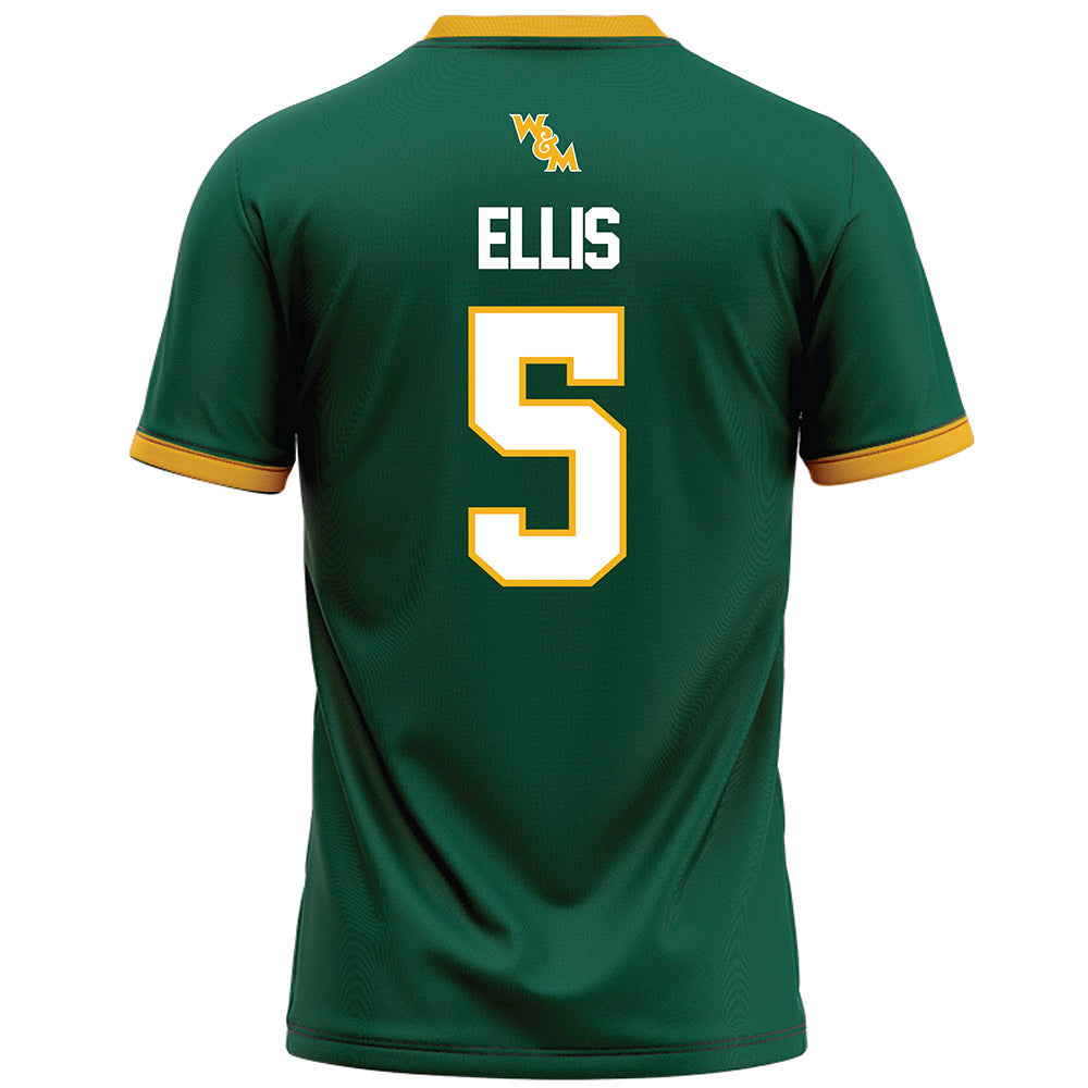 William & Mary - NCAA Football : Cade Ellis - Green Football Jersey-1