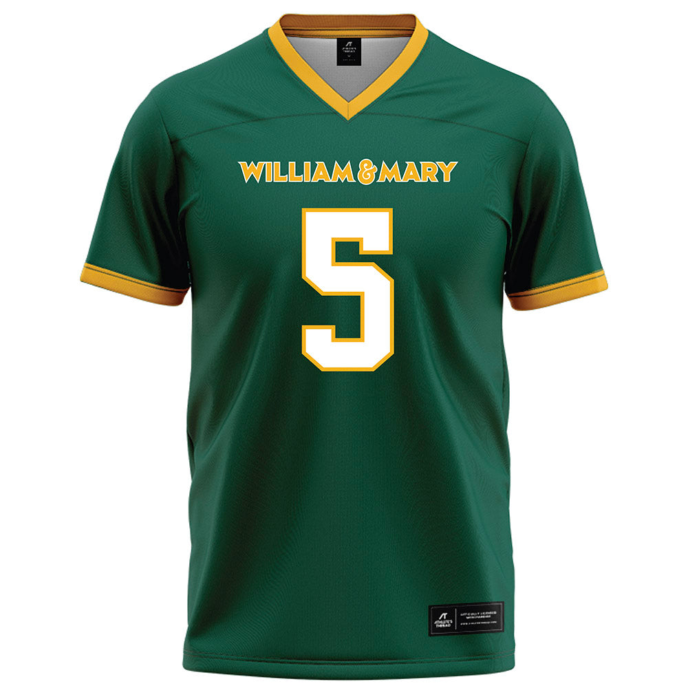 William & Mary - NCAA Football : Cade Ellis - Green Football Jersey-0