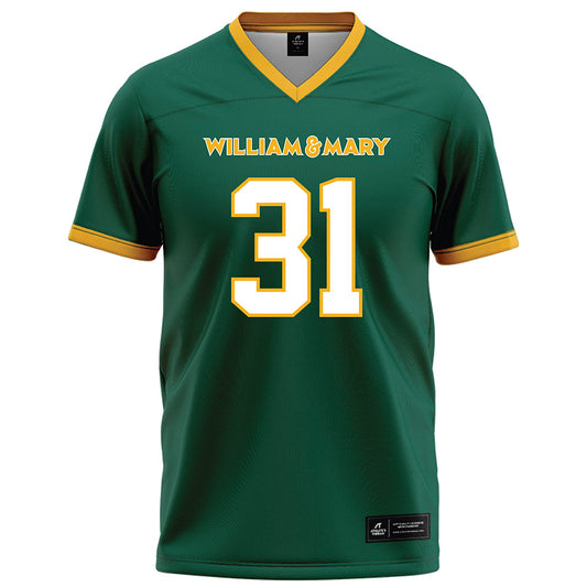 William & Mary - NCAA Football : Jack Reuter - Green Football Jersey-0
