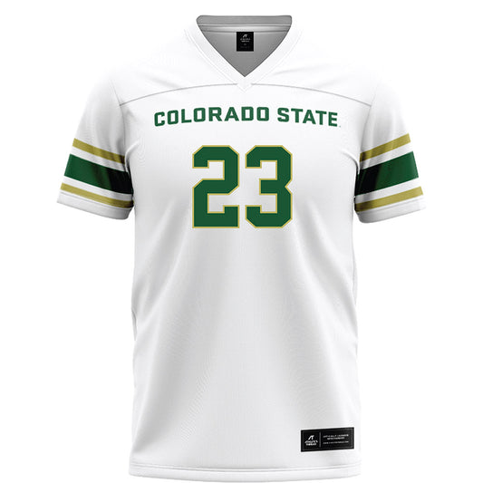 Colorado State - NCAA Football : Jaseim Mitchell - White Football Jersey
