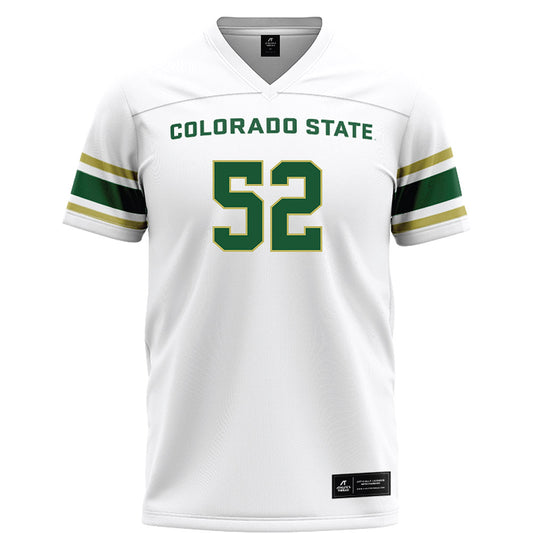 Colorado State - NCAA Football : Kentez Allen - White Football Jersey-0
