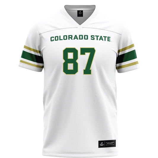 Colorado State - NCAA Football : Antoine Martin - White Football Jersey-0