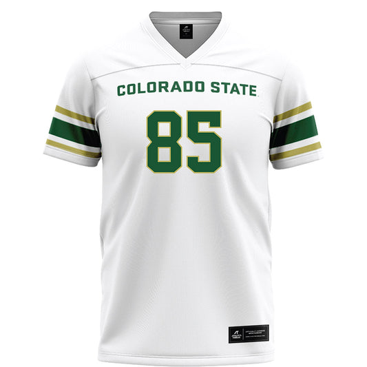 Colorado State - NCAA Football : Grant Houser - White Football Jersey-0