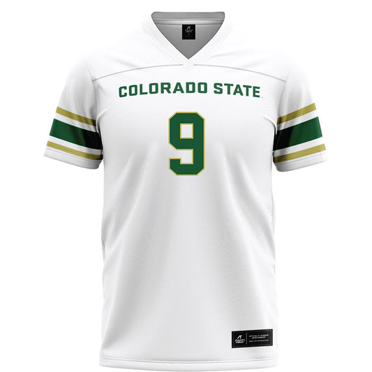 Colorado State - NCAA Football : Jordan Mosley - White Football Jersey-0