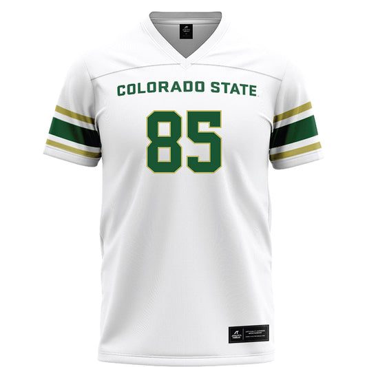 Colorado State - NCAA Football : Grant Houser - White Football Jersey-0
