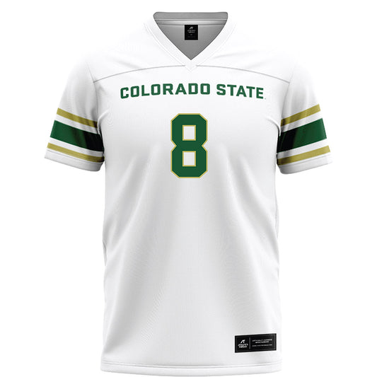 Colorado State - NCAA Football : Antarron Turner - White Football Jersey-0