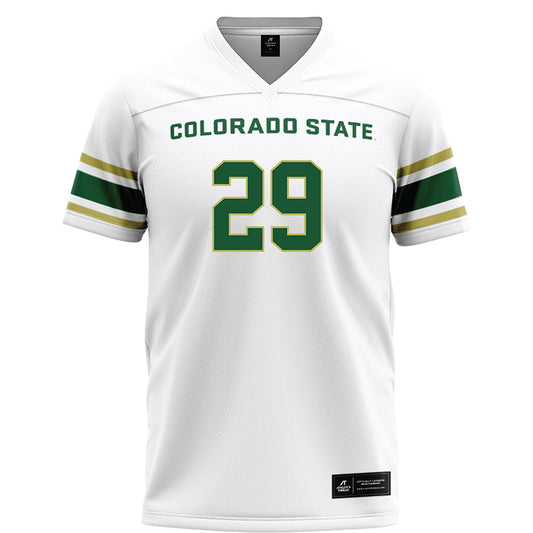 Colorado State - NCAA Football : Xavier Wimbush - White Football Jersey-0