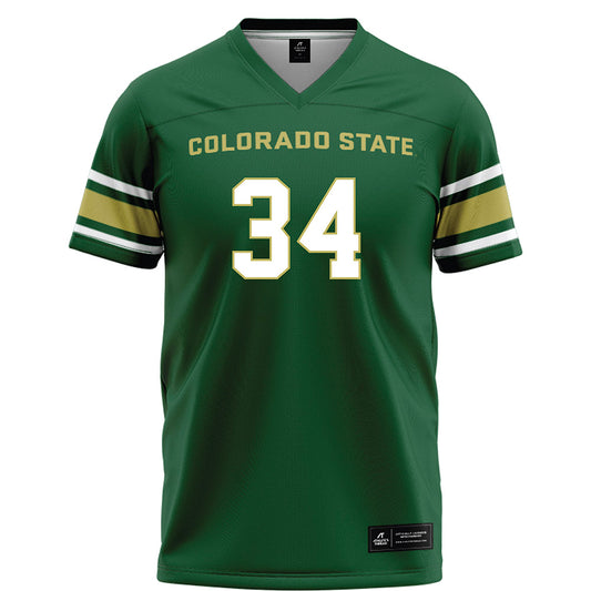 Colorado State - NCAA Football : Amare Gomez - Green Football Jersey-0