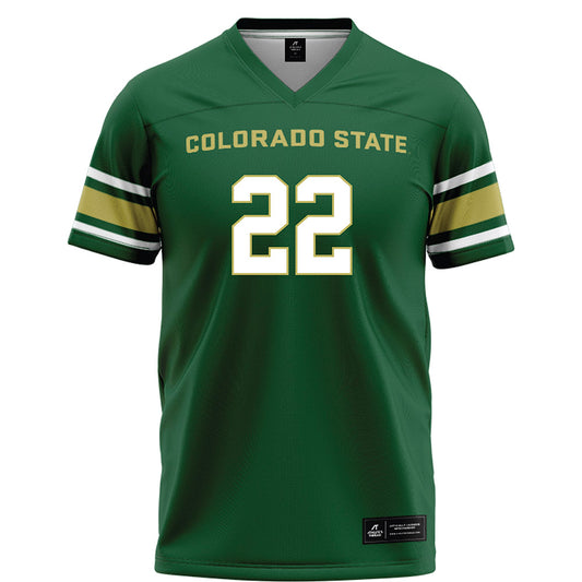 Colorado State - NCAA Football : Cedric Ross - Green Football Jersey-0