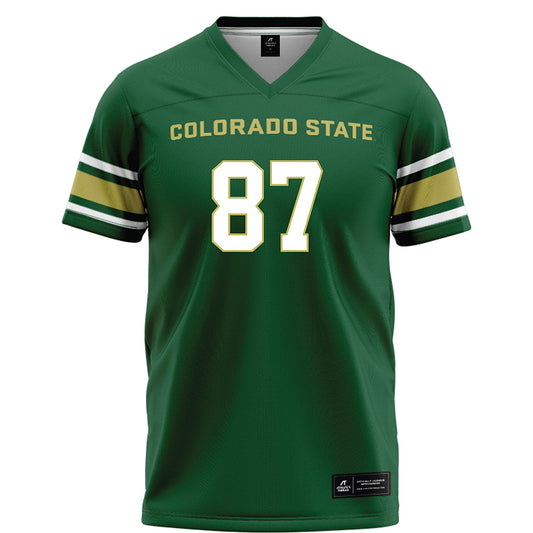 Colorado State - NCAA Football : Antoine Martin - Green Football Jersey-0