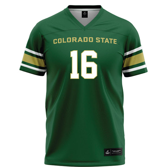 Colorado State - NCAA Football : Ace Brown - Green Football Jersey-0