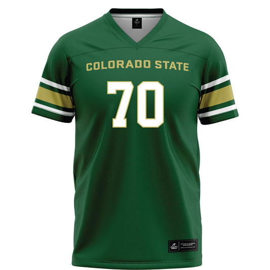 Colorado State - NCAA Football : Berlin Lillard - Green Football Jersey-0