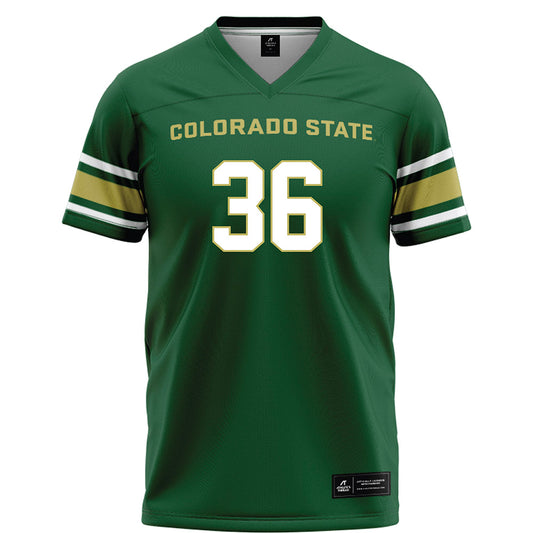 Colorado State - NCAA Football : Dakota Rich - Green Football Jersey-0