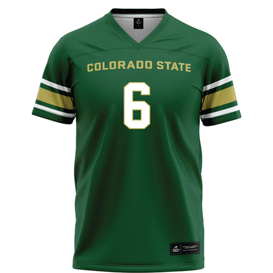 Colorado State - NCAA Football : Jackson Harper - Green Football Jersey-0