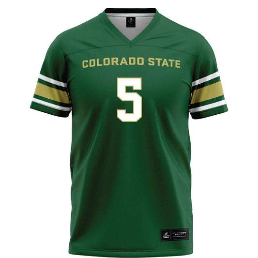 Colorado State - NCAA Football : Dangelo Hagans - Green Football Jersey-0