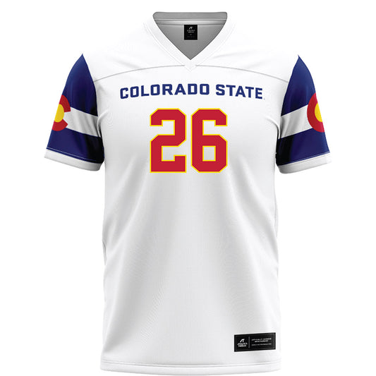 Colorado State - NCAA Football : Thomas Cook jr - State Pride Football Jersey-0