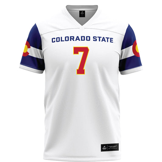 Colorado State - NCAA Football : Jordan Lessard - State Pride Football Jersey-0