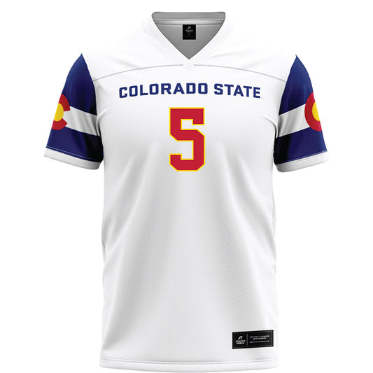 Colorado State - NCAA Football : Juice Vereen - State Pride Football Jersey-0