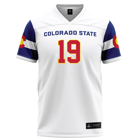 Colorado State - NCAA Football : Carter Emanuel - State Pride Football Jersey-0