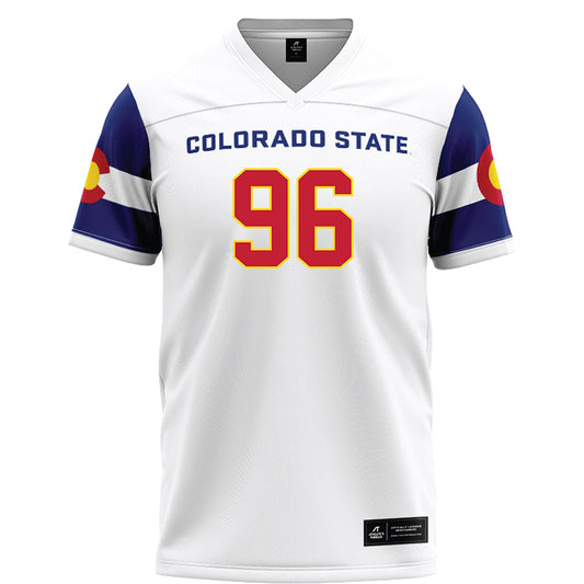 Colorado State - NCAA Football : Tyrone Fitten - State Pride Football Jersey-0