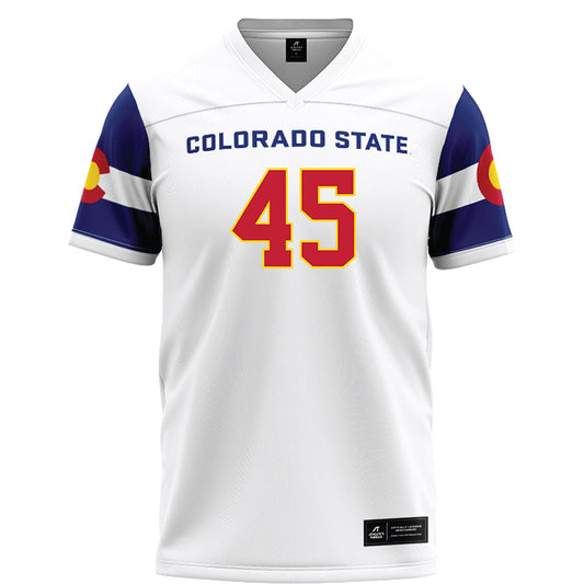 Colorado State - NCAA Football : Caleb Otlewski - State Pride Football Jersey-0
