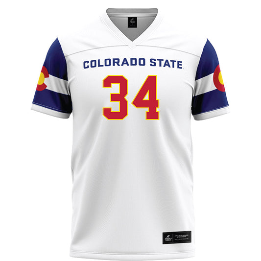 Colorado State - NCAA Football : Amare Gomez - State Pride Football Jersey-0