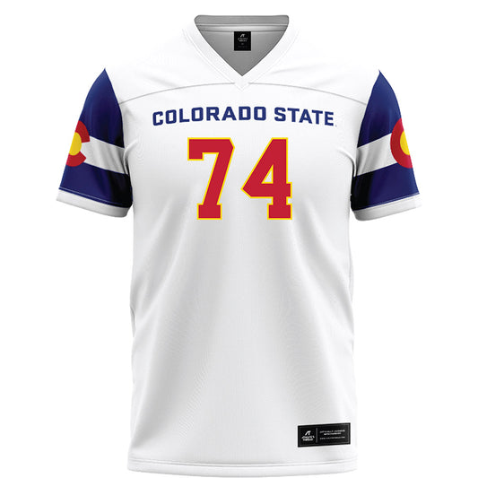 Colorado State - NCAA Football : Payton Stewart - State Pride Football Jersey-0