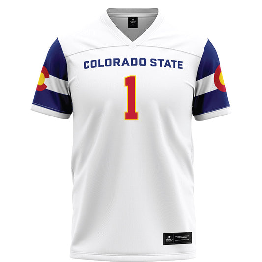 Colorado State - NCAA Football : Mel Brown - State Pride Football Jersey-0
