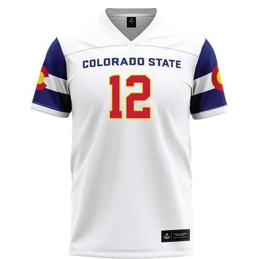 Colorado State - NCAA Football : Jace Bellah - State Pride Football Jersey-0