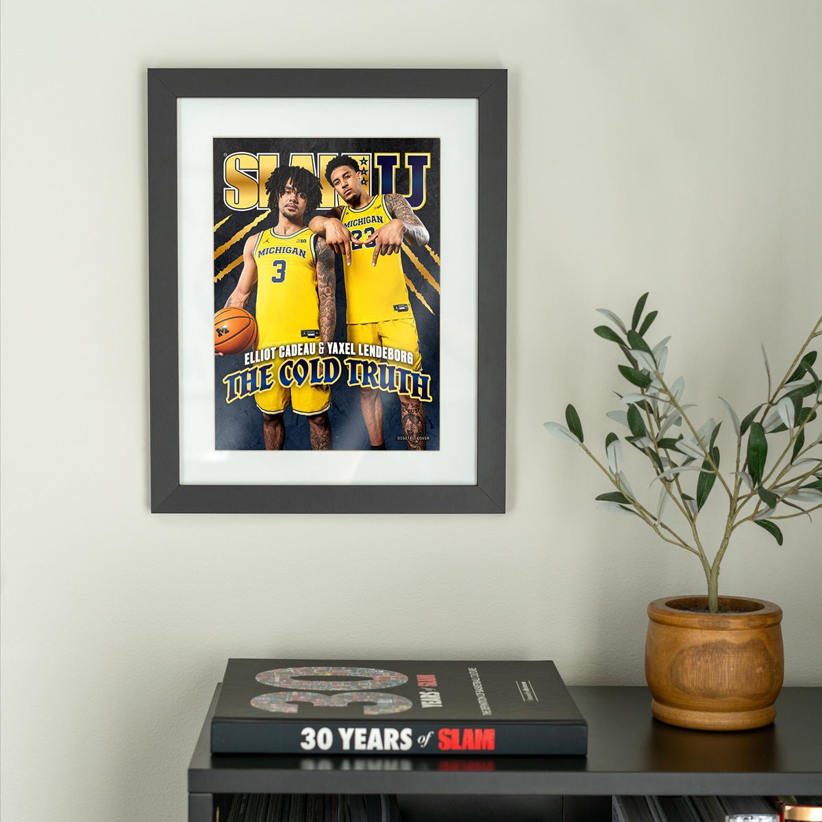 SLAM Cover Poster - Lendeborg & Cadeau (SLAMU 15)
