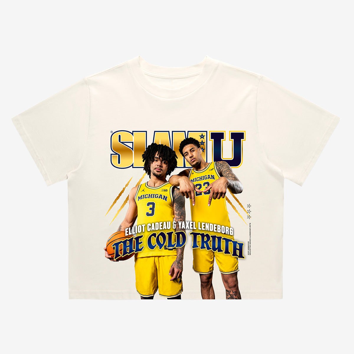 SLAM Crop Cover Tee - Lendeborg & Cadeau (SLAMU 15)