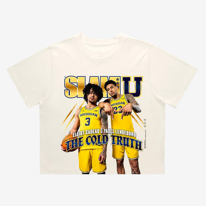 SLAM Crop Cover Tee - Lendeborg & Cadeau (SLAMU 15)