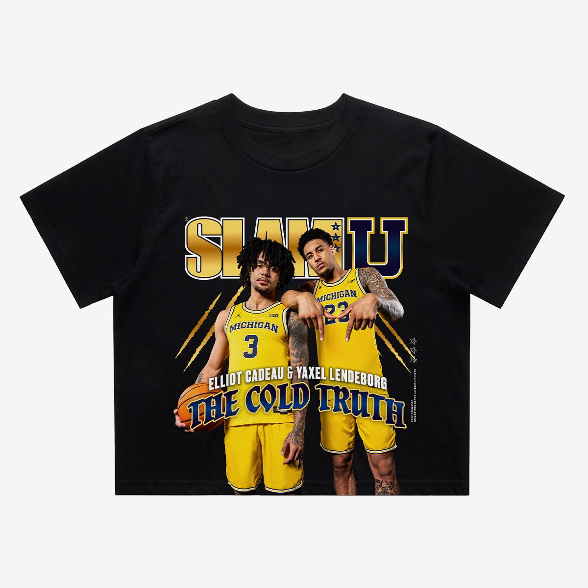 SLAM Crop Cover Tee - Lendeborg & Cadeau (SLAMU 15)