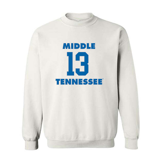 MTSU - NCAA Men's Basketball : Chris Loofe - Crewneck Sweatshirt Replica Shersey