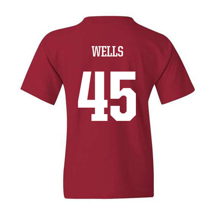 Arkansas - NCAA Softball : Jayden Wells - Youth T-Shirt Classic Shersey