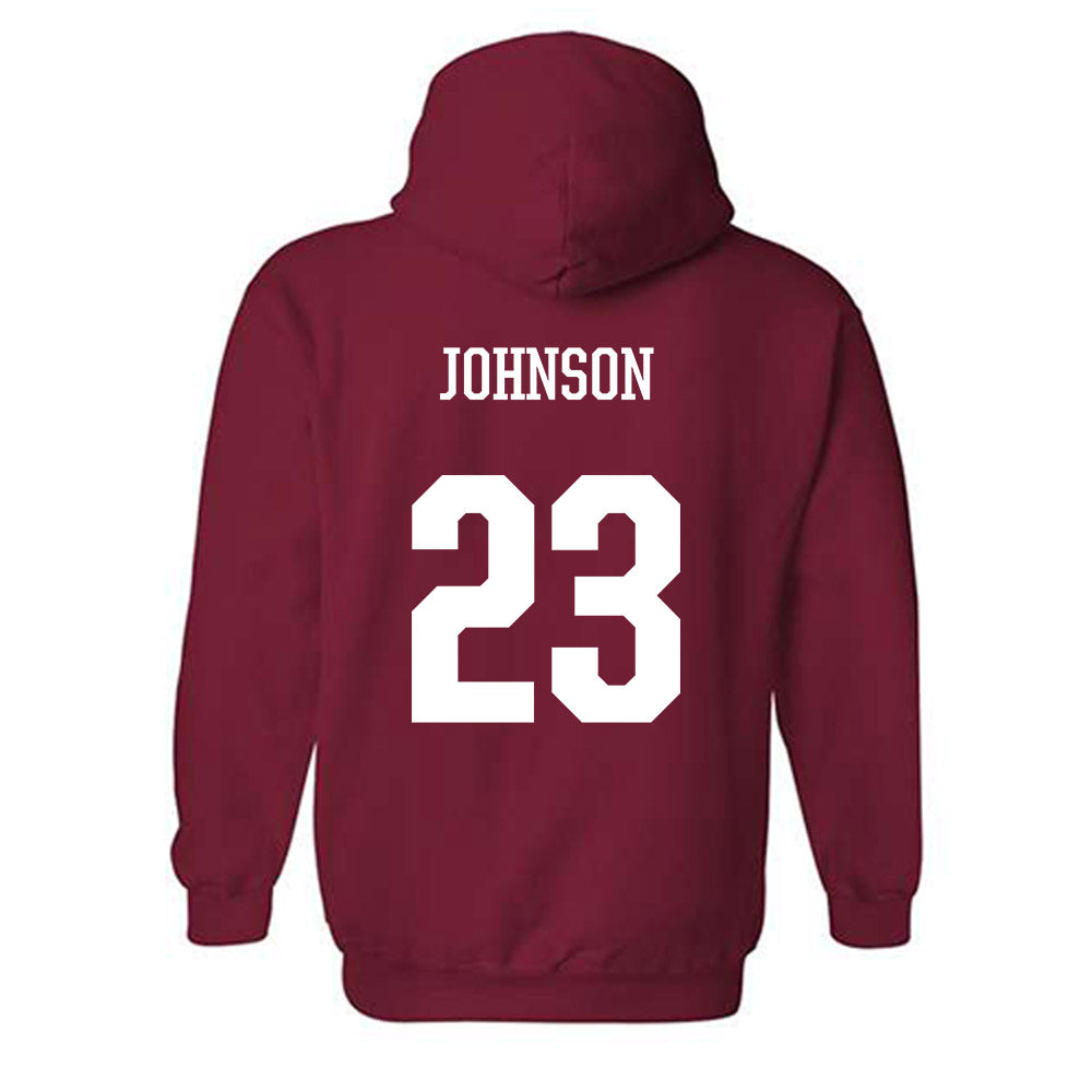 Arkansas - NCAA Softball : Reagan Johnson - Hooded Sweatshirt Classic Shersey