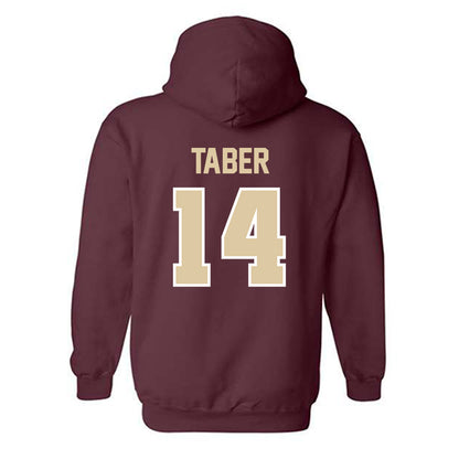Boston College - NCAA Women's Ice Hockey : Samantha Taber - Hooded Sweatshirt Classic Shersey