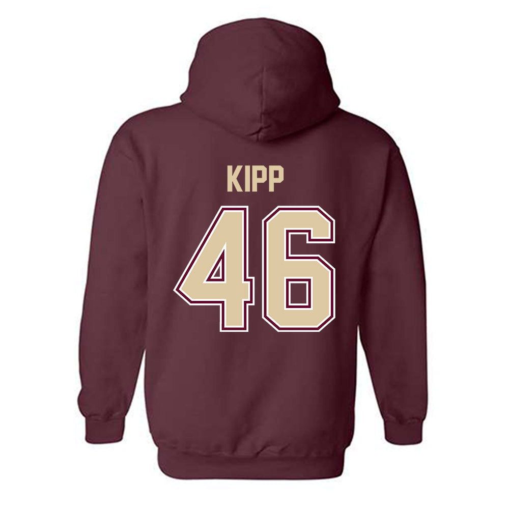 Boston College - NCAA Baseball : Kyle Kipp - Hooded Sweatshirt Classic Shersey