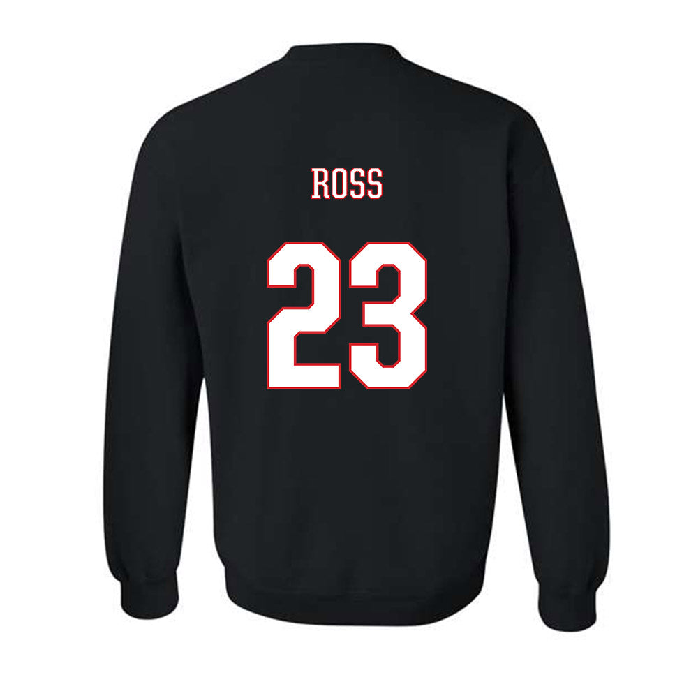 UConn - NCAA Men's Basketball : Jayden Ross - Crewneck Sweatshirt Classic Shersey