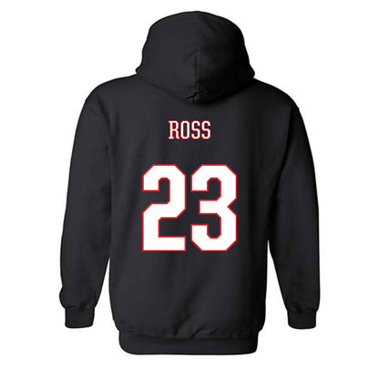 UConn - NCAA Men's Basketball : Jayden Ross - Hooded Sweatshirt Classic Shersey