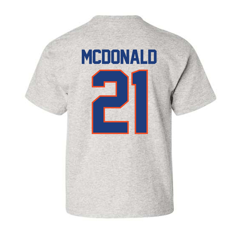 Florida - NCAA Baseball : Caden McDonald - Youth T-Shirt Classic Shersey