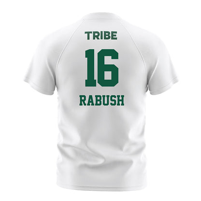 William & Mary - NCAA Men's Soccer : Evan Rabush - White Jersey