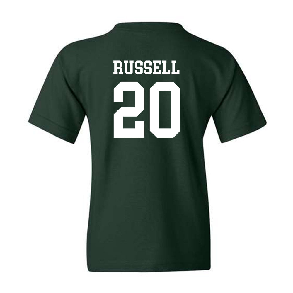 Michigan State - NCAA Men's Ice Hockey : Daniel Russell - Youth T-Shirt Classic Shersey