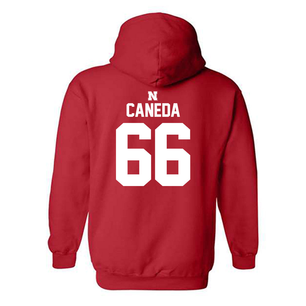 Nebraska - NCAA Softball : Katelyn Caneda - Hooded Sweatshirt Classic Shersey