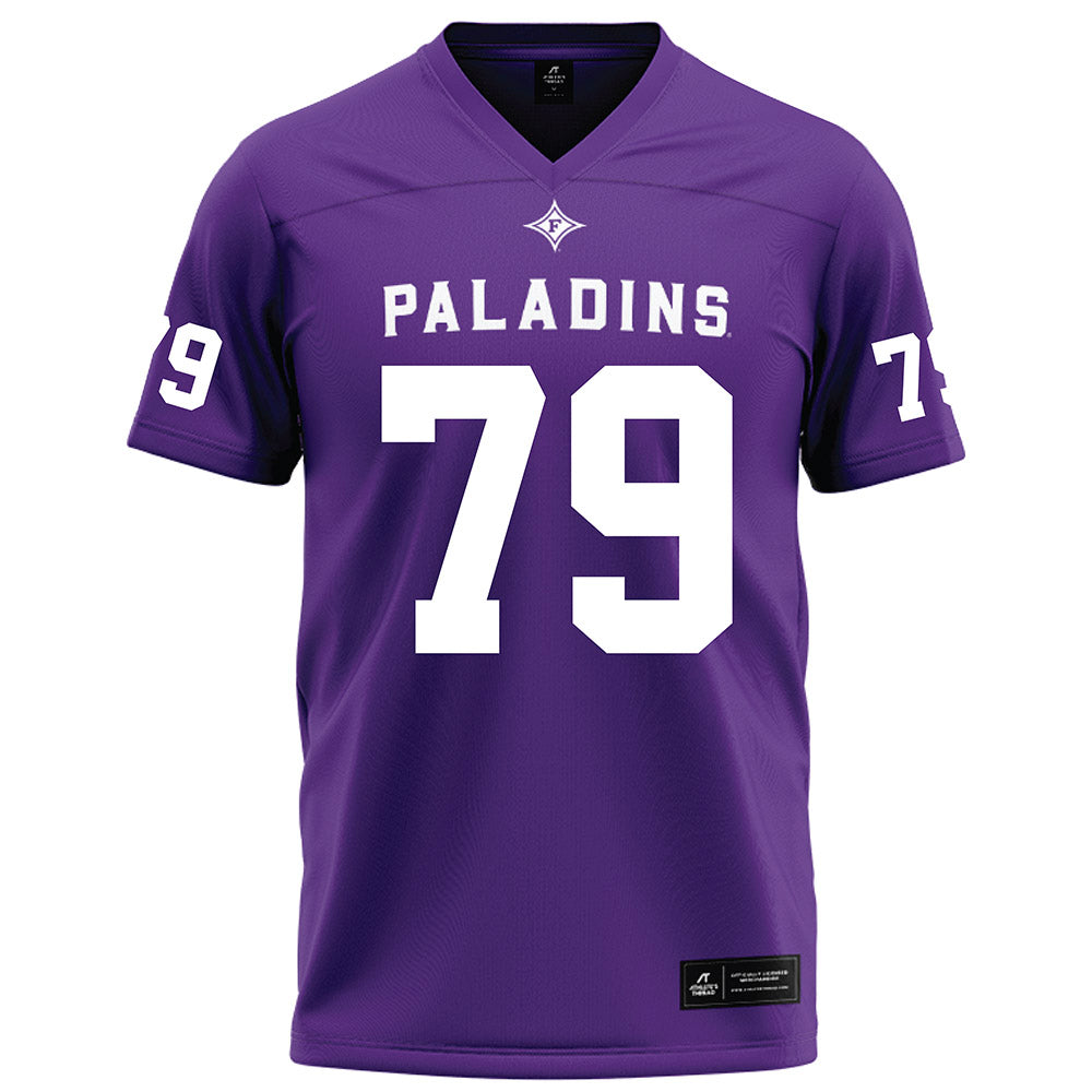 Furman - NCAA Football : Ryan Lamb - Purple Jersey