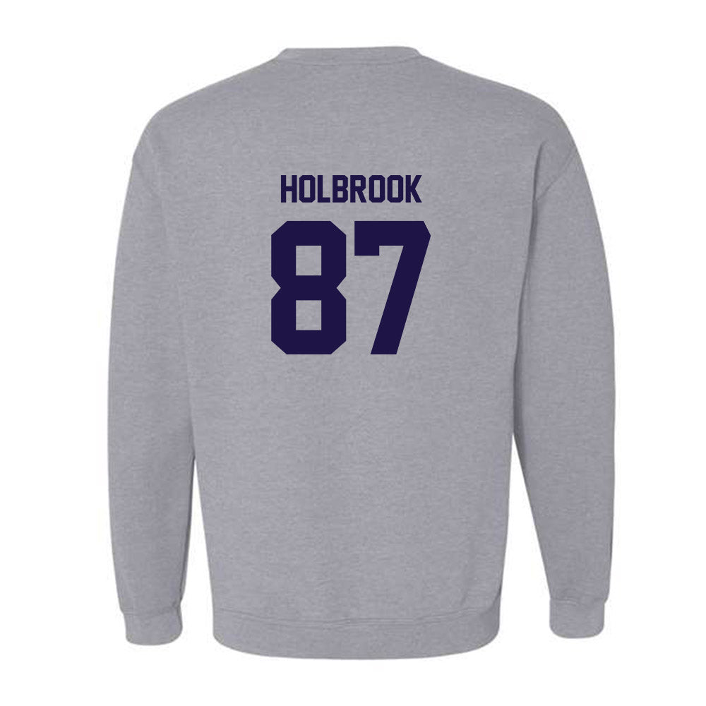 Furman - NCAA Football : John Holbrook - Grey Classic Sweatshirt
