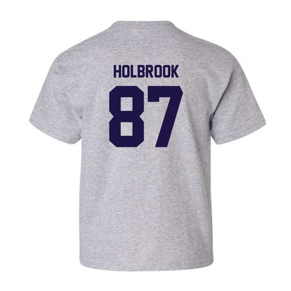 Furman - NCAA Football : John Holbrook - Grey Classic Youth T-Shirt