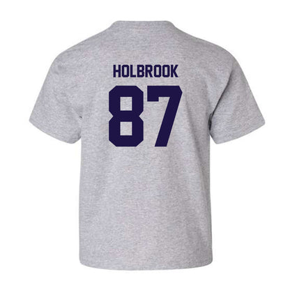 Furman - NCAA Football : John Holbrook - Grey Classic Youth T-Shirt