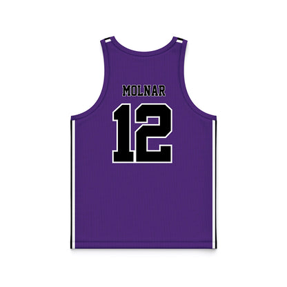 Furman - NCAA Men's Basketball : Davis Molnar - Basketball Jersey