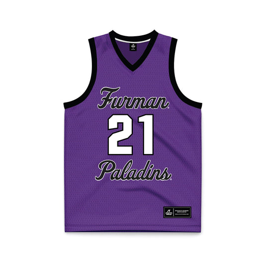 Furman - NCAA Women's Basketball : Niveya Henley - Basketball Jersey